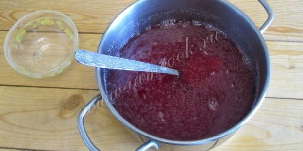 мусс клюквенный