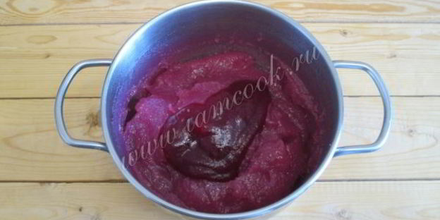 мусс клюквенный