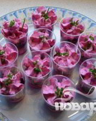 Свекольный мусс