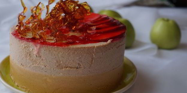 торт-мусс яблоко евы