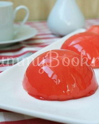 Ванильный мусс в глазури