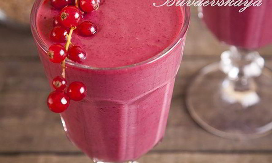 Рецепт овсяно-ягодного десерт с йогуртом