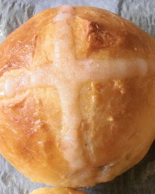 Банс пасхальные булочки