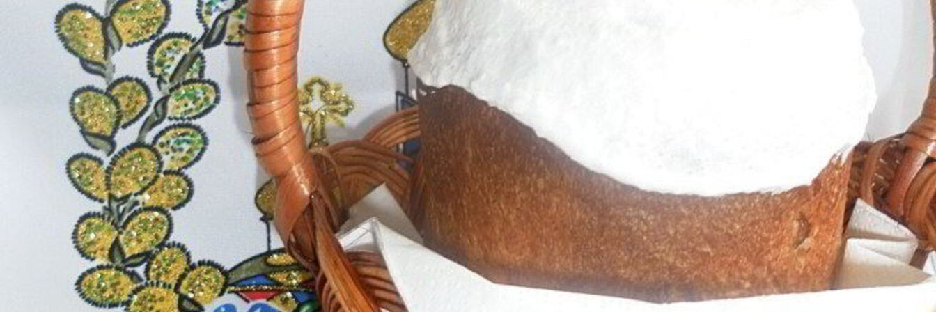 Домашний праздничный куличи