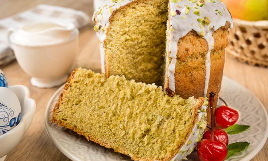 Рецепт фисташкового пасхального кулича