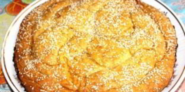 греческий пасхальный хлеб