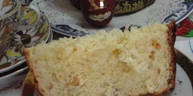 кулич лимонный