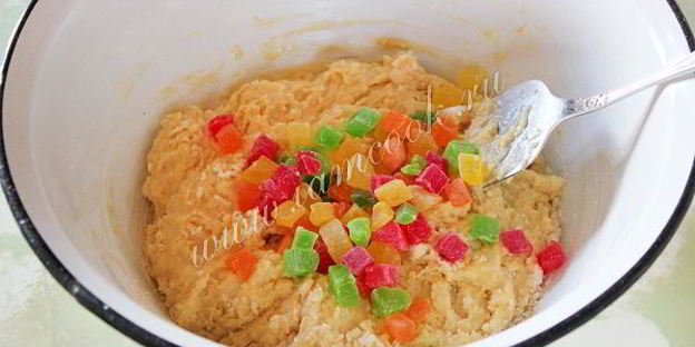 кулич на сливках