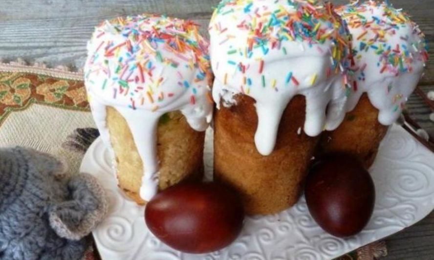 Рецепт кулича на сметане