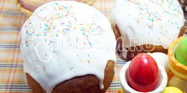 кулич пасхальный маковый