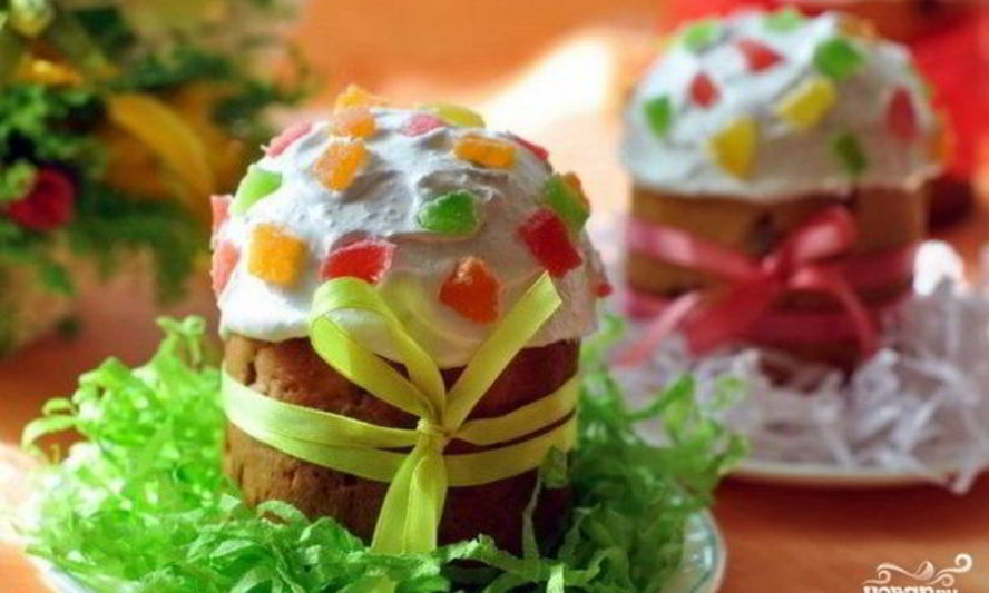 Рецепт кулича пасхального с цукатами