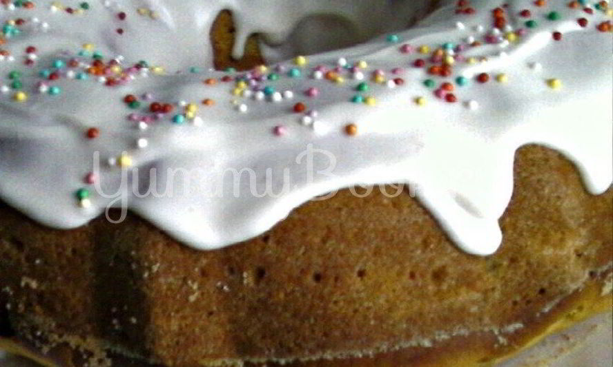 Рецепт кулича с белой шоколадной глазурью