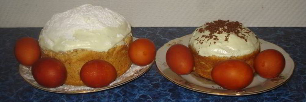 Куличи пасхальные
