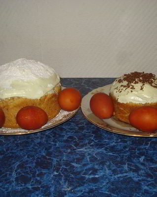 Куличи пасхальные