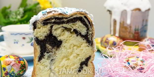 маковый кулич