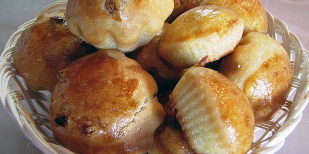 мини-куличи на топленом молоке