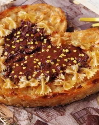 Пасха из макарон