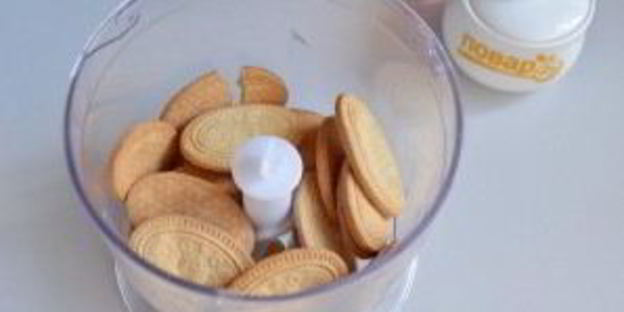 пасха из печенья и творога