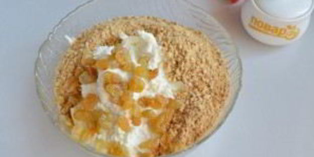 пасха из печенья и творога