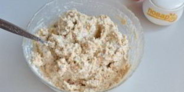 пасха из печенья и творога