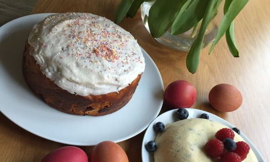 Рецепт пасхи на молоке и сметане