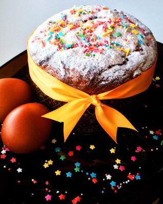 Пасхальный кулич на сухих дрожжах