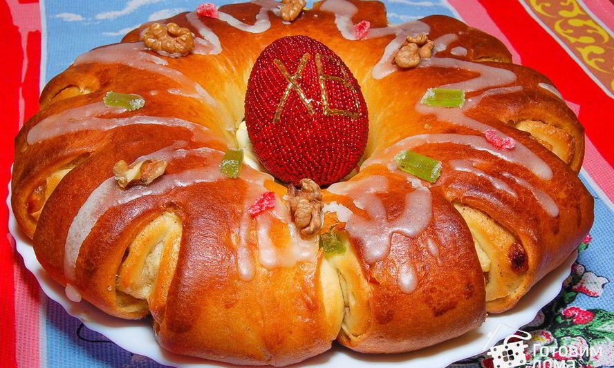 Рецепт пасхального цветка