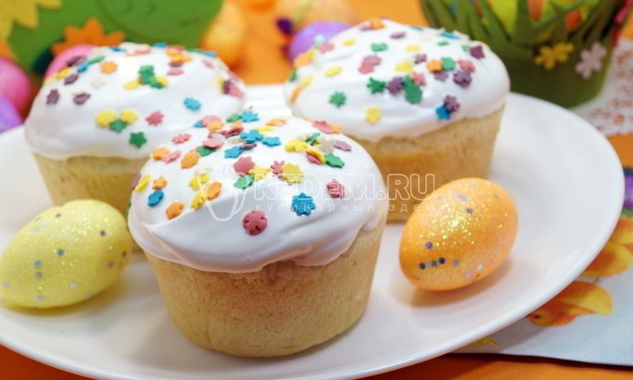 Рецепт пасхальных куличей
