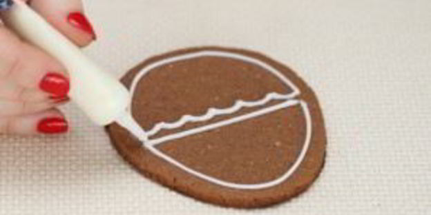 пасхальные печенья с глазурью