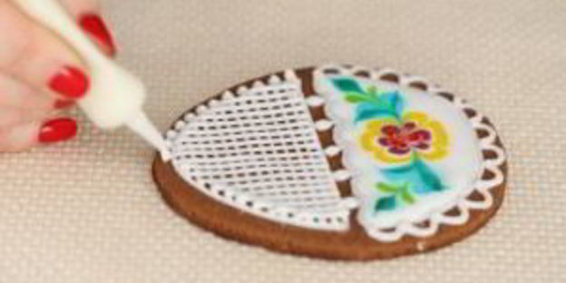 пасхальные печенья с глазурью