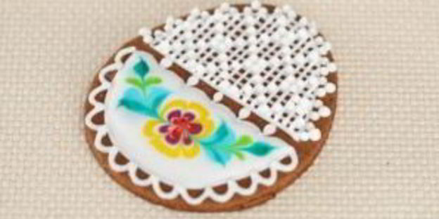 пасхальные печенья с глазурью