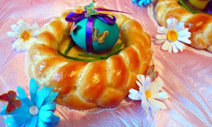 Рецепт пасхальных плетенок для яиц