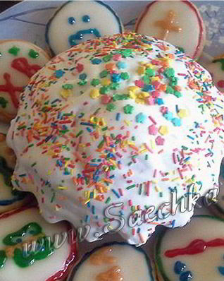 Шоколадный кулич