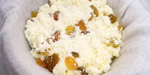 сырная пасха с изюмом