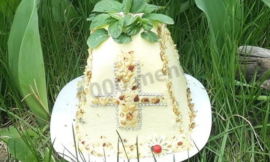 Рецепт сырной пасхи заварной