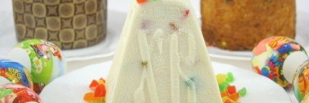 Творожная пасха ванильная с цукатами