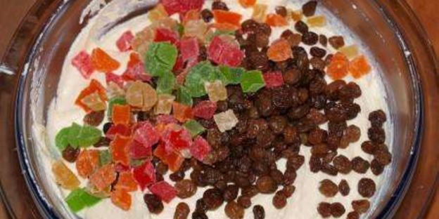 творожный кулич на пасху