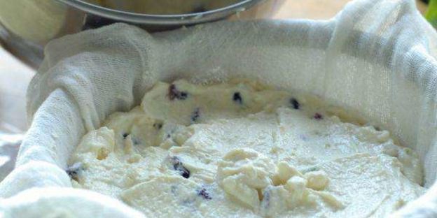 творожный кулич на пасху