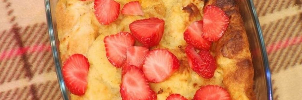 Пудинг из белого хлеба