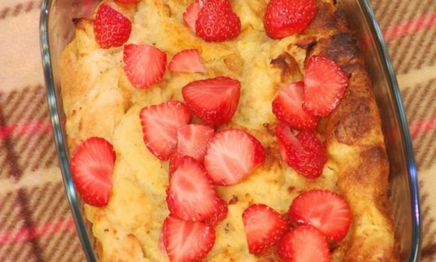 Рецепт пудинга из белого хлеба