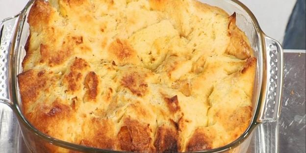 пудинг из белого хлеба