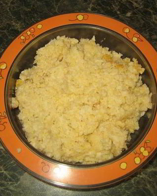 Пудинг из пшенной каши