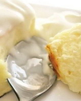 Пудинг из творога и манки