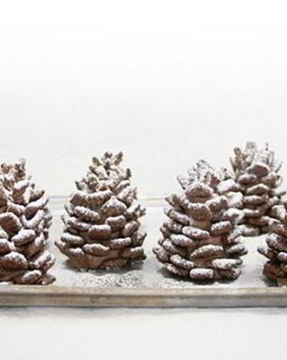 Шишки из шоколадных хлопьев