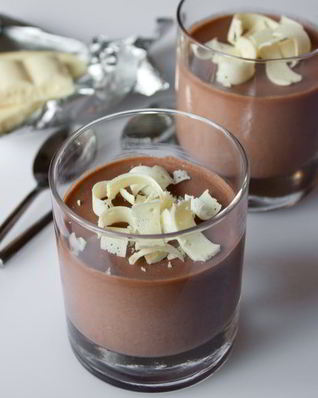 Шоколадная панна котта