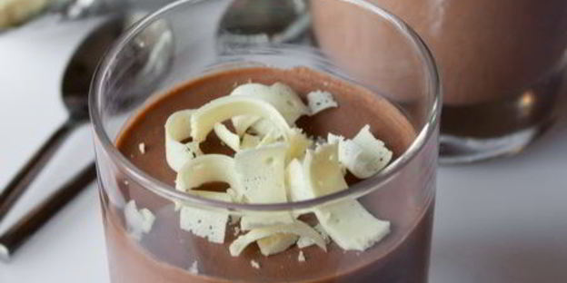 шоколадная панна котта