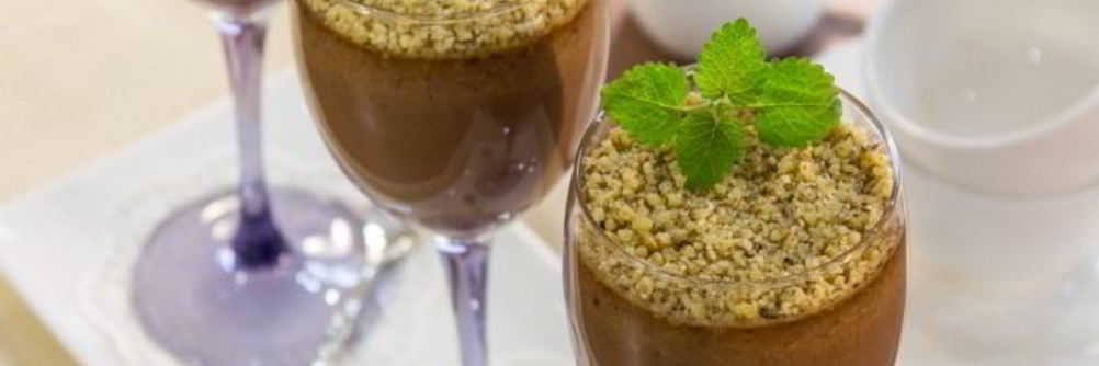 Шоколадно-ореховый десерт