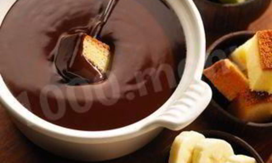 Рецепт шоколадного фондю