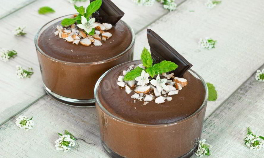 Рецепт шоколадного пудинга из гречки