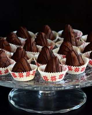 Шоколадный трюфель из фасоли